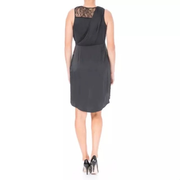 CATHERINE MALANDRINO Silk Hi-Low Dress - Picture 2 of 2